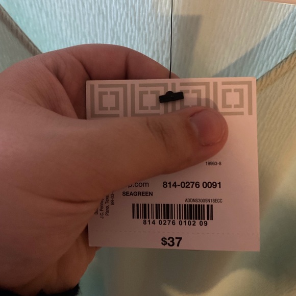 Elegant Sheer light blue Women's Top - Picture 3 of 4